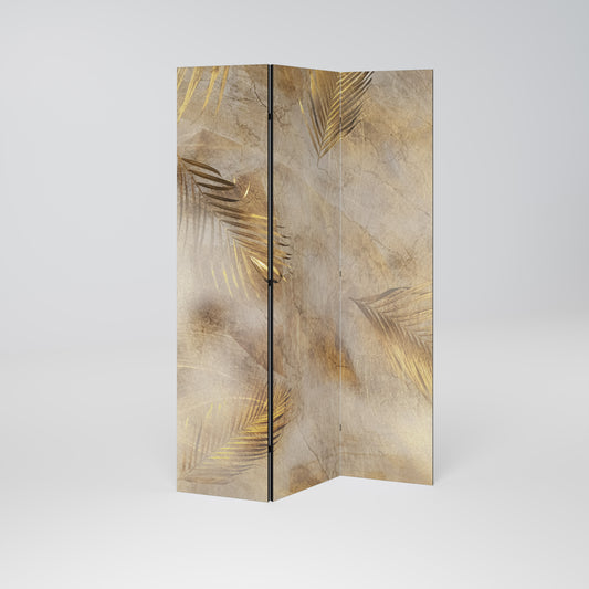 LEAVES OF SPLENDOR Decorative 3-Panel Room Divider