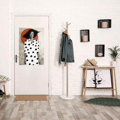 Poster verticale staccabile e attaccabile CLASSIC COOL DOTS