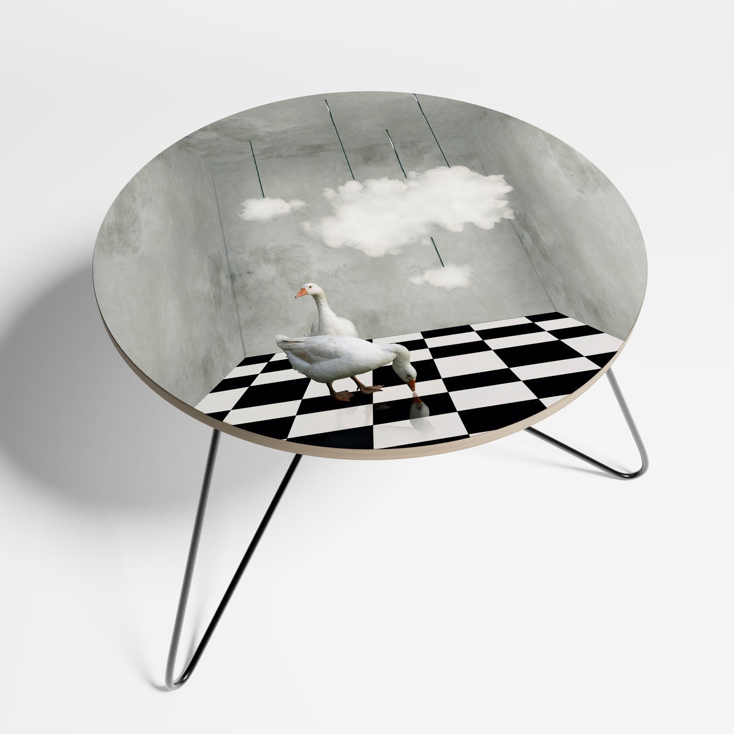 CHESS CLOUD SWAN Small Coffee Table
