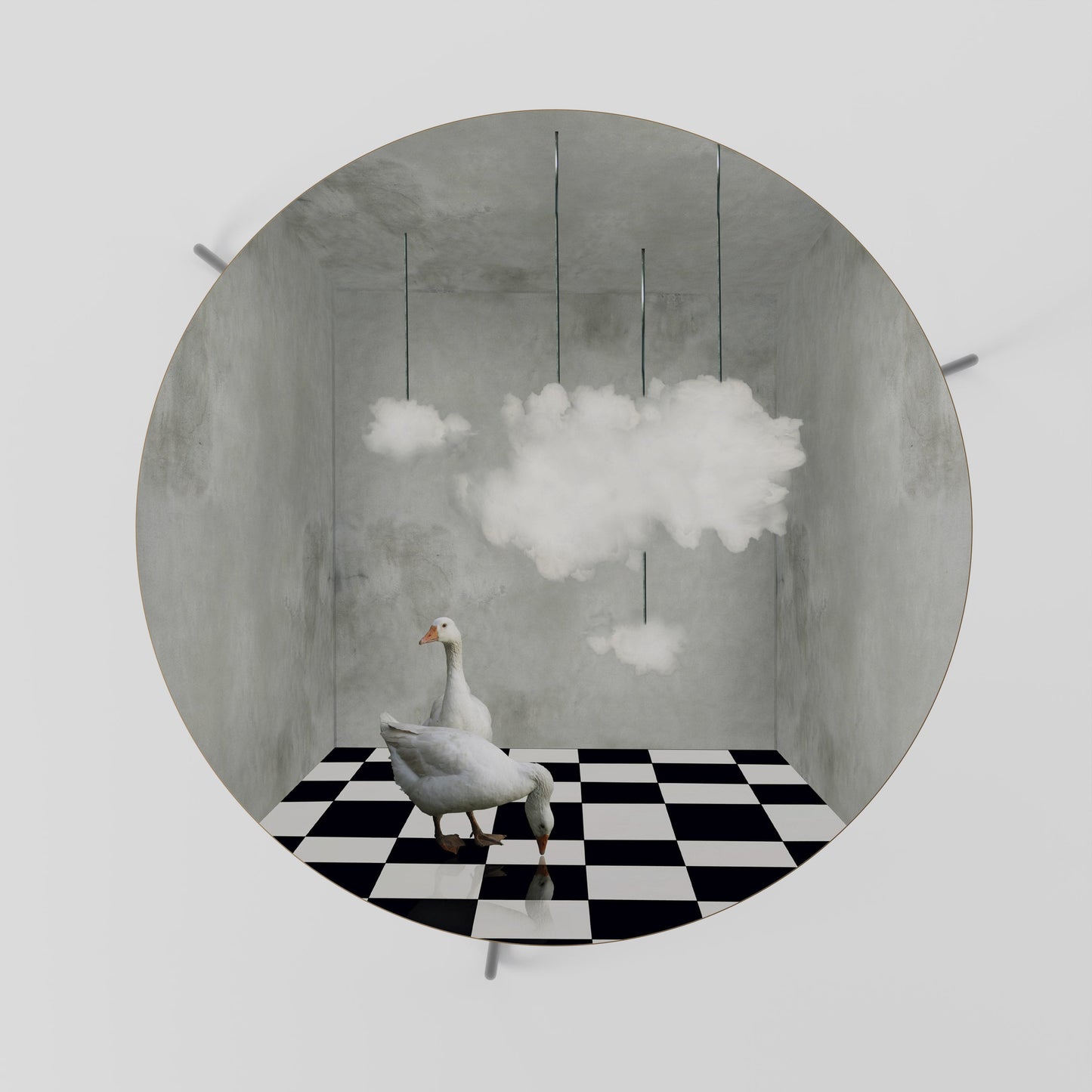 Tavolino da caffè CHESS CLOUD SWAN 69