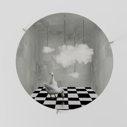 Tavolino da caffè CHESS CLOUD SWAN 69