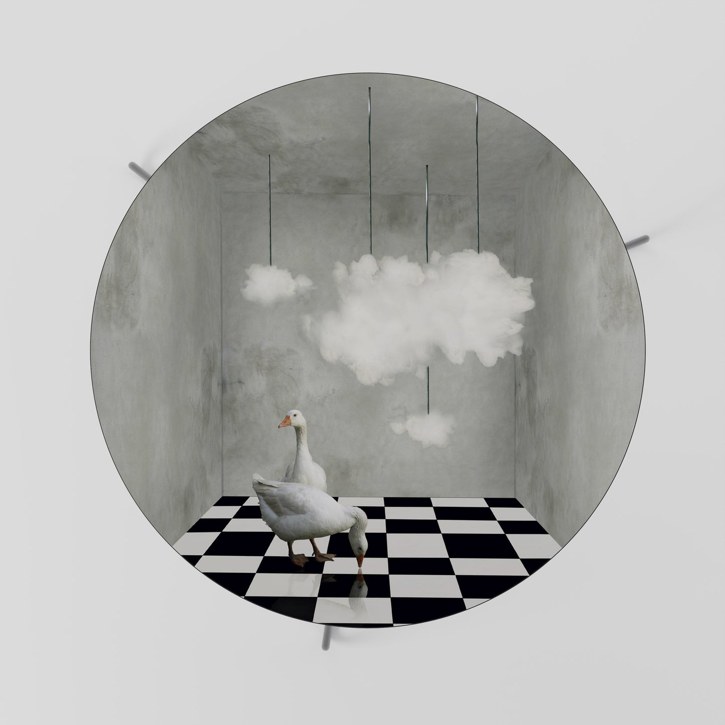 Tavolino da caffè CHESS CLOUD SWAN 69