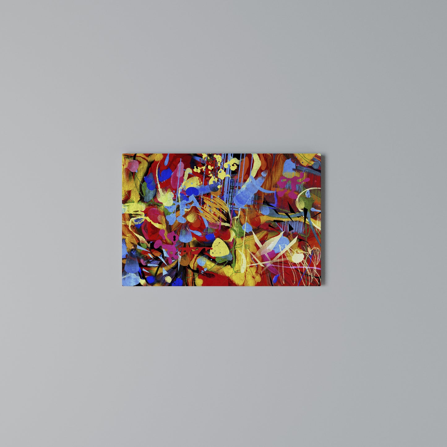 ABSTRACT RHAPSODY Horizontal Canvas Print