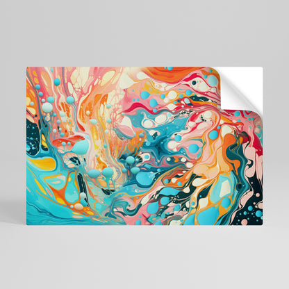 Poster orizzontale staccabile e attaccabile ARTISTIC ALCHEMY