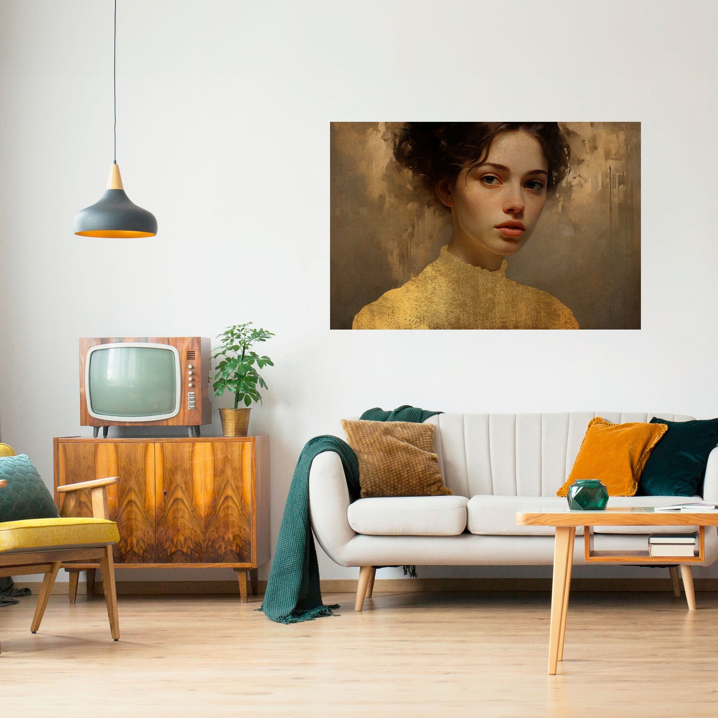 ETHEREAL ECOUNTER Poster orizzontale staccabile e attaccabile