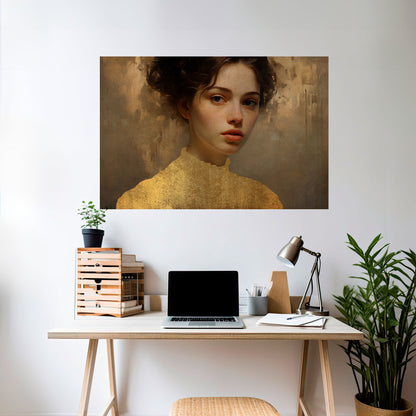 ETHEREAL ECOUNTER Poster orizzontale staccabile e attaccabile