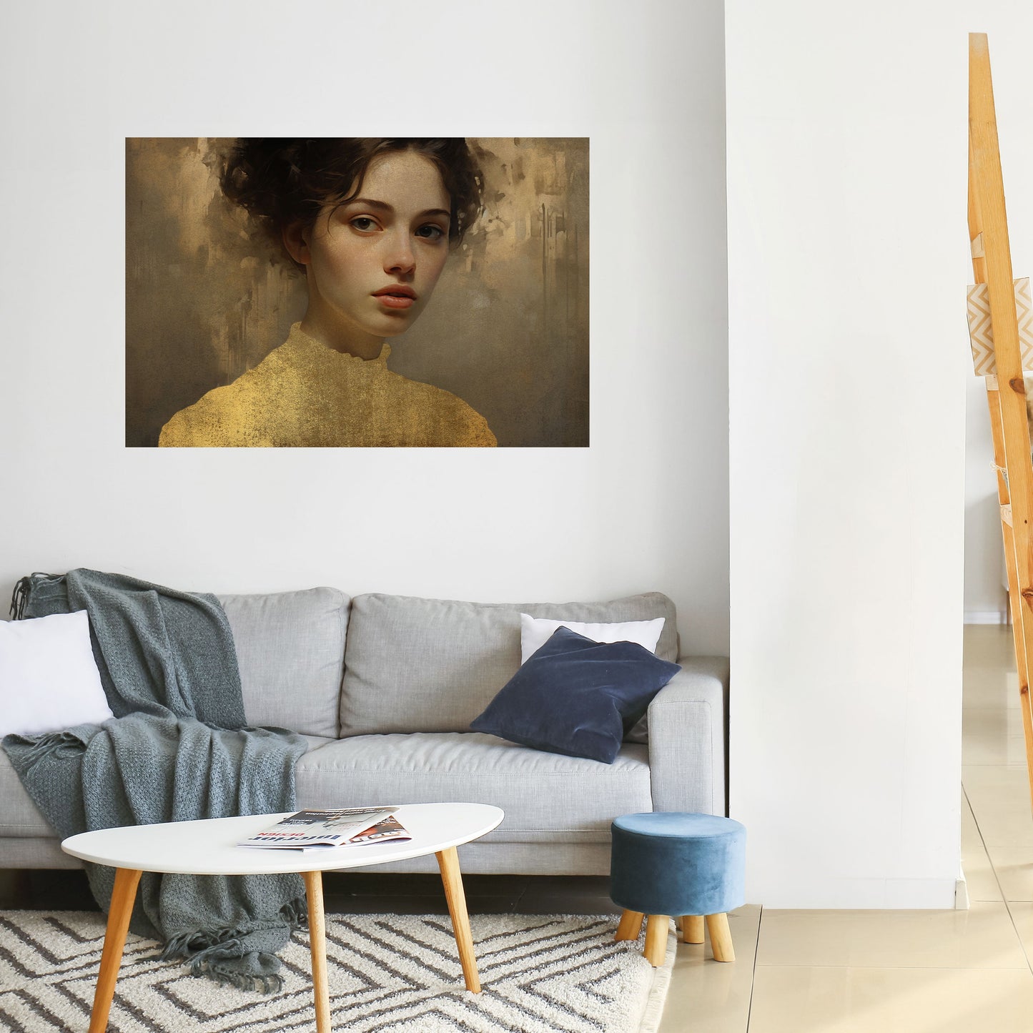 ETHEREAL ECOUNTER Poster orizzontale staccabile e attaccabile