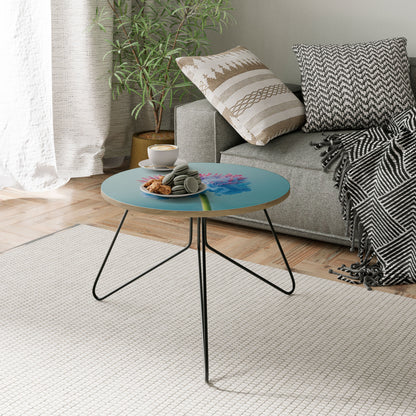 MISTY BLUE EXPLOSION Coffee Table 60