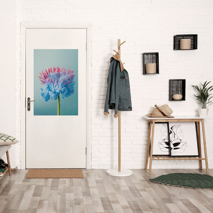 Poster verticale staccabile e attaccabile MISTY BLUE EXPLOSION