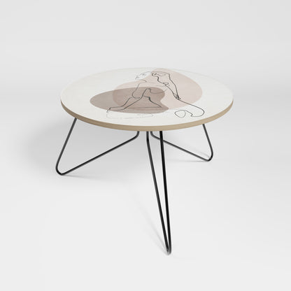 Tavolino da caffè piccolo CONTOURS OF BEAUTY