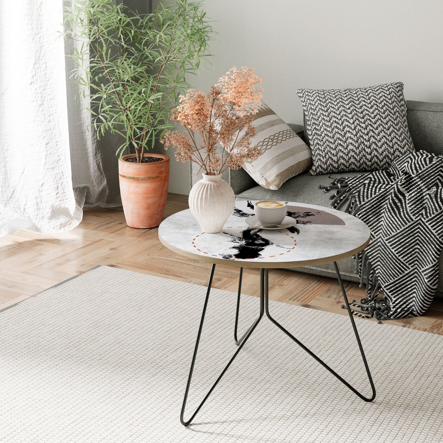 STAINS OF INTROSPECTION Large Coffee Table