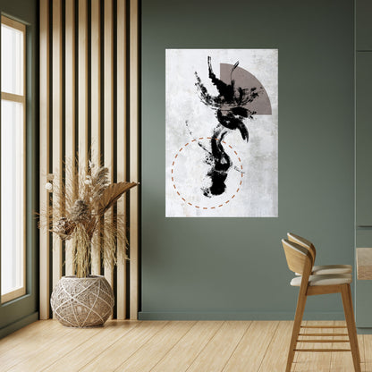 MACCHIE DI INTROSPEZIONE Poster verticale staccabile e attaccabile