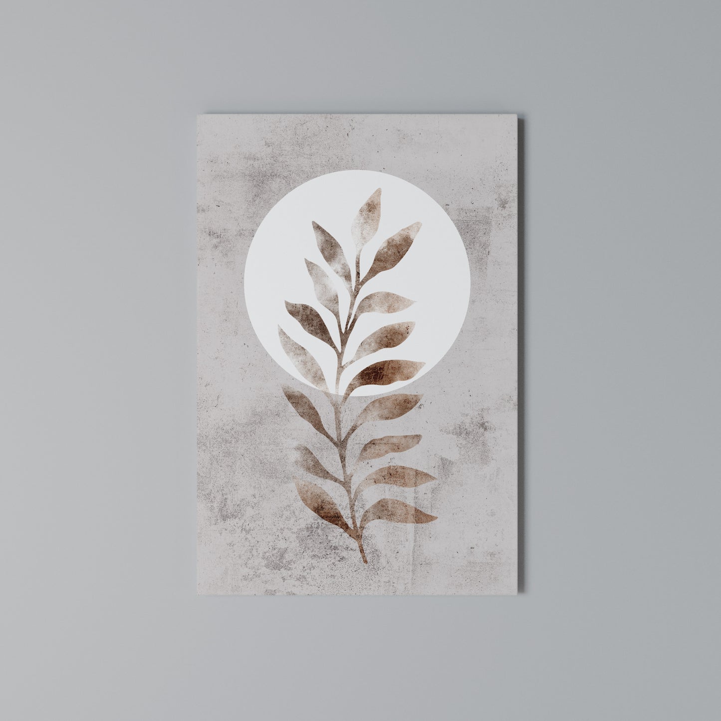 LEAF RADIANCE Vertical Canvas Print