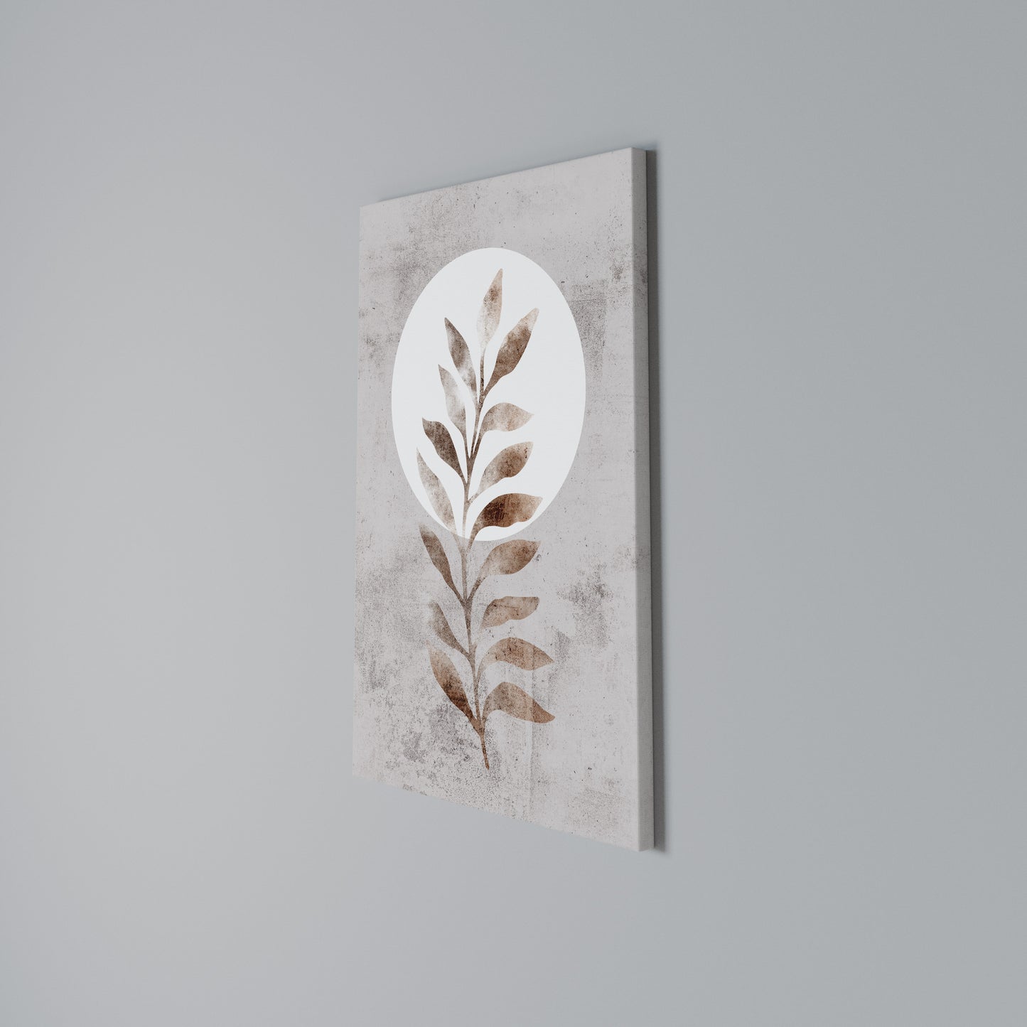 LEAF RADIANCE Vertical Canvas Print