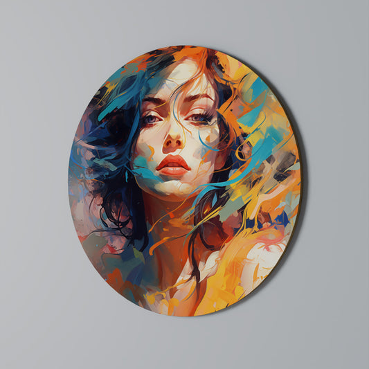 CHROMA CHARM - Decorazione murale rotonda