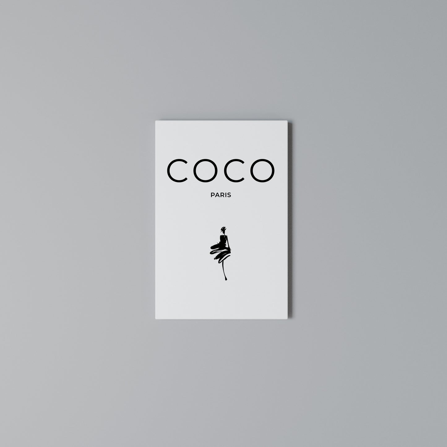 COCO CHANEL - TIMELESS ELEGANCE Stampa su Tela Verticale