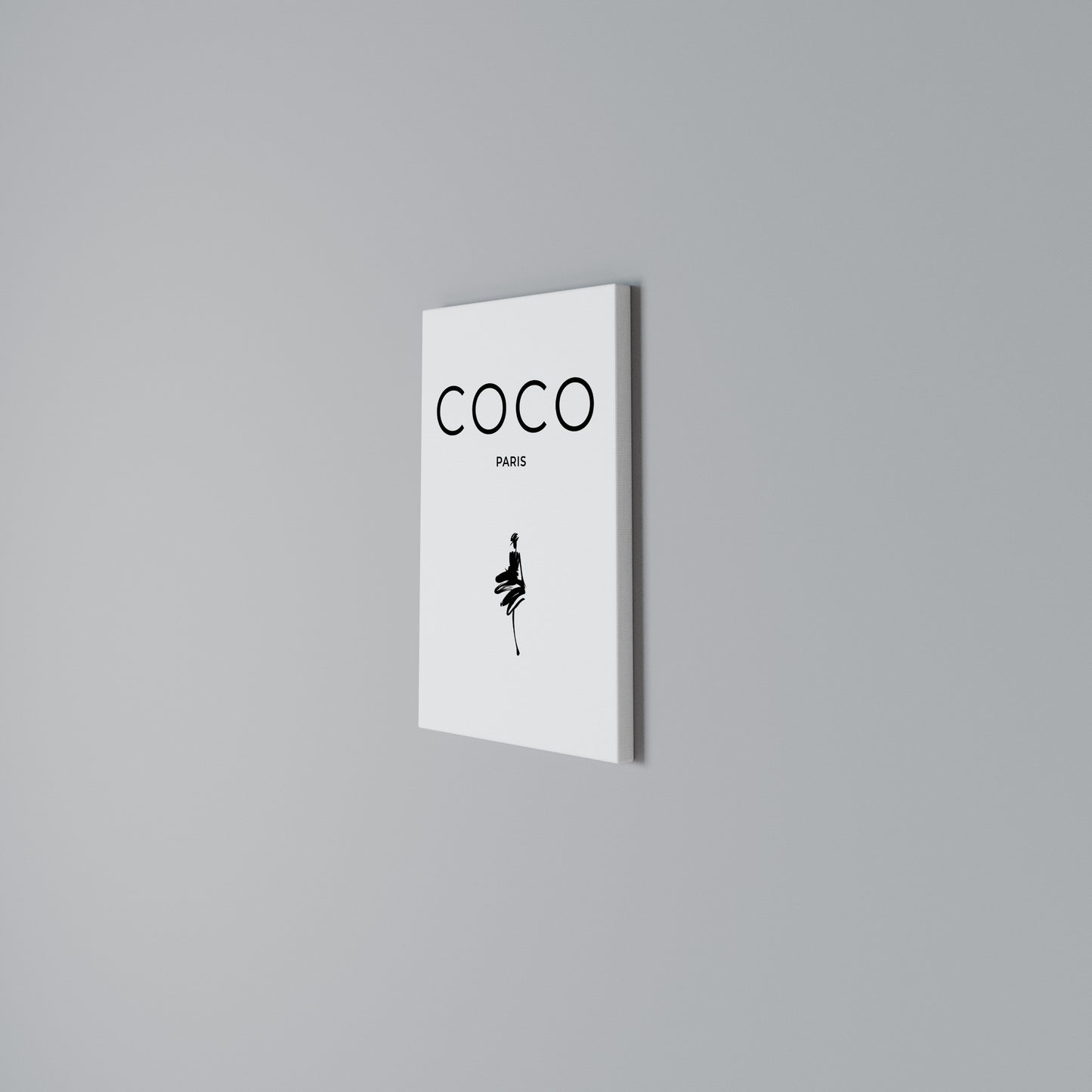 COCO CHANEL - TIMELESS ELEGANCE Stampa su Tela Verticale