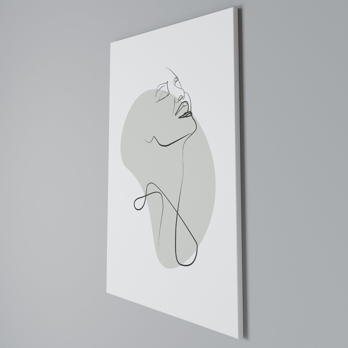 SUBTLE SIMPLICITY Stampa su Tela Verticale