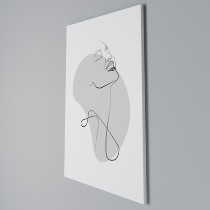SUBTLE SIMPLICITY Stampa su Tela Verticale