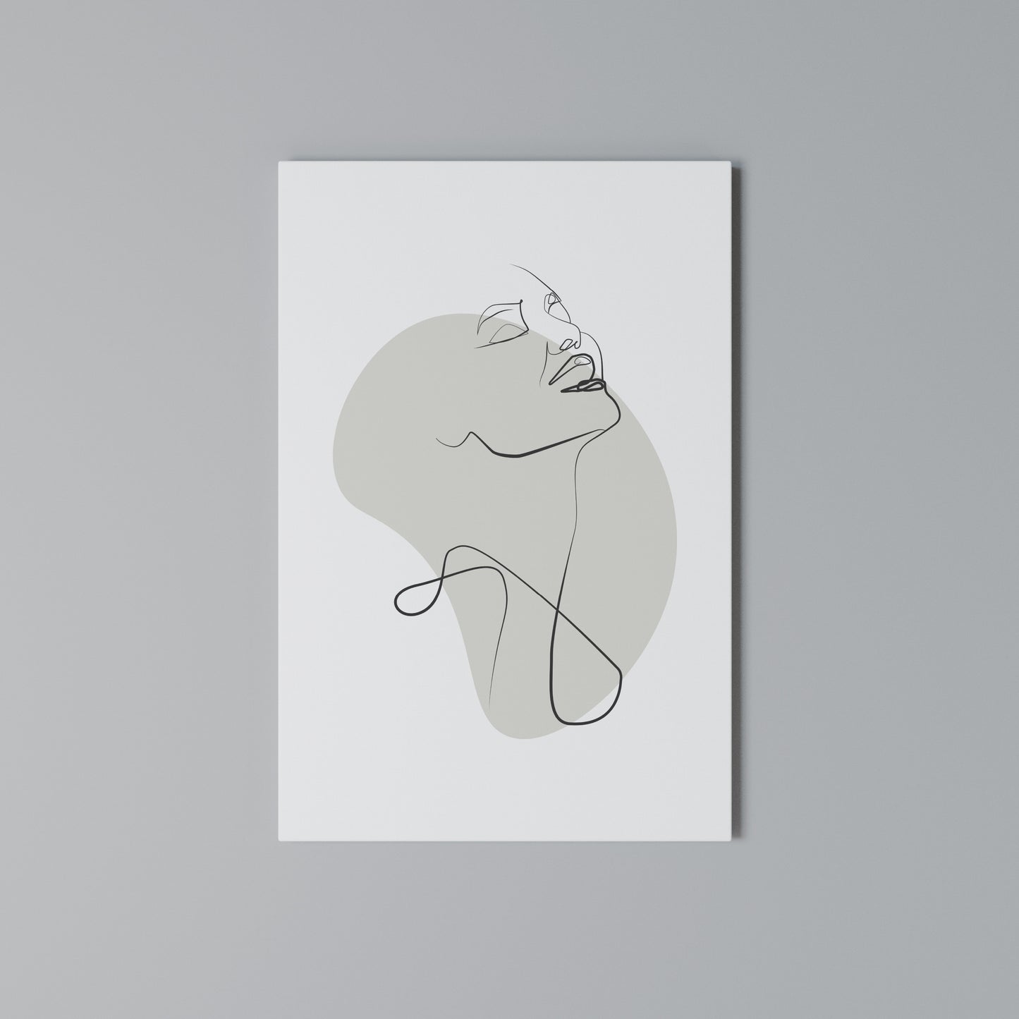 SUBTLE SIMPLICITY Stampa su Tela Verticale