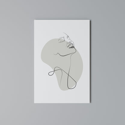 SUBTLE SIMPLICITY Stampa su Tela Verticale