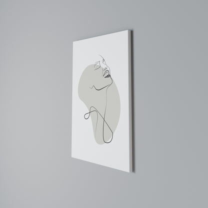 SUBTLE SIMPLICITY Stampa su Tela Verticale