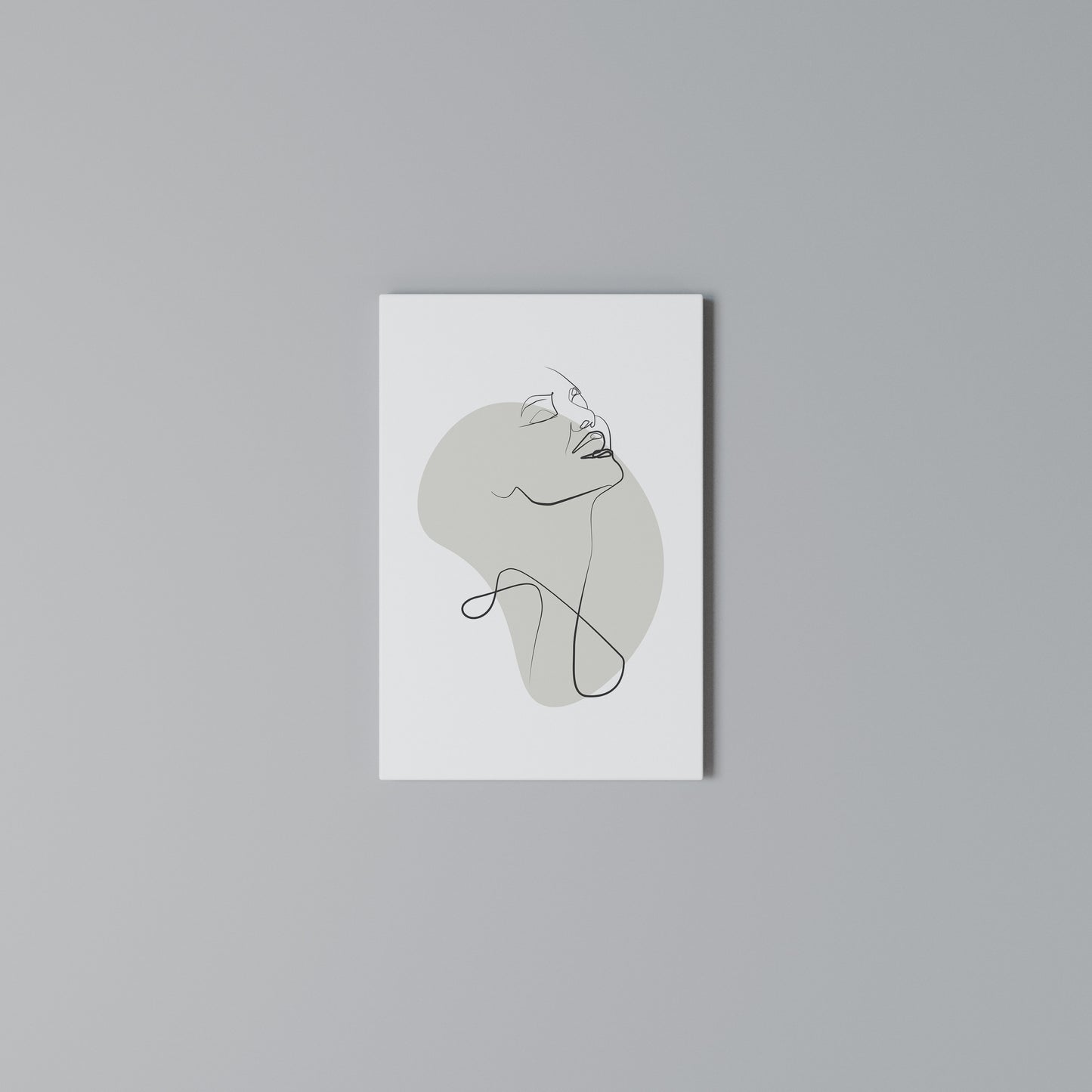 SUBTLE SIMPLICITY Stampa su Tela Verticale