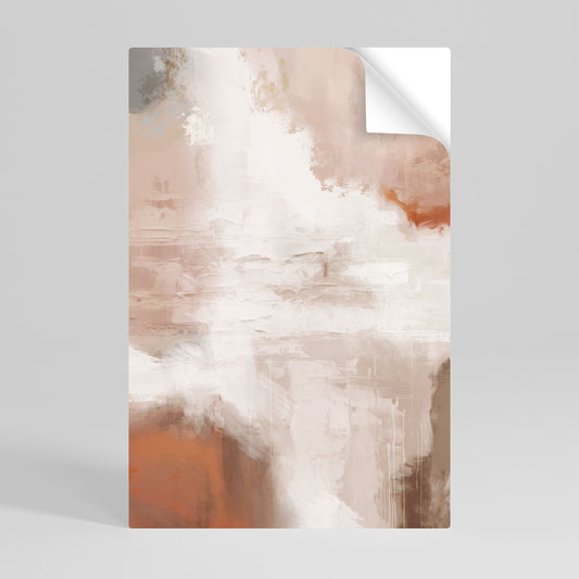 Poster verticale staccabile e attaccabile BLUSH SERENITY