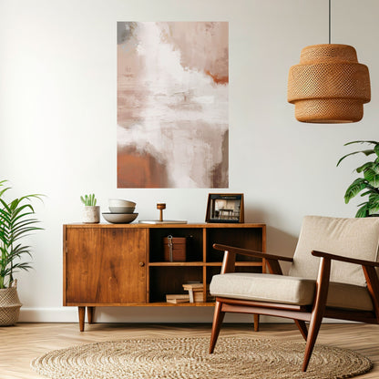 Poster verticale staccabile e attaccabile BLUSH SERENITY
