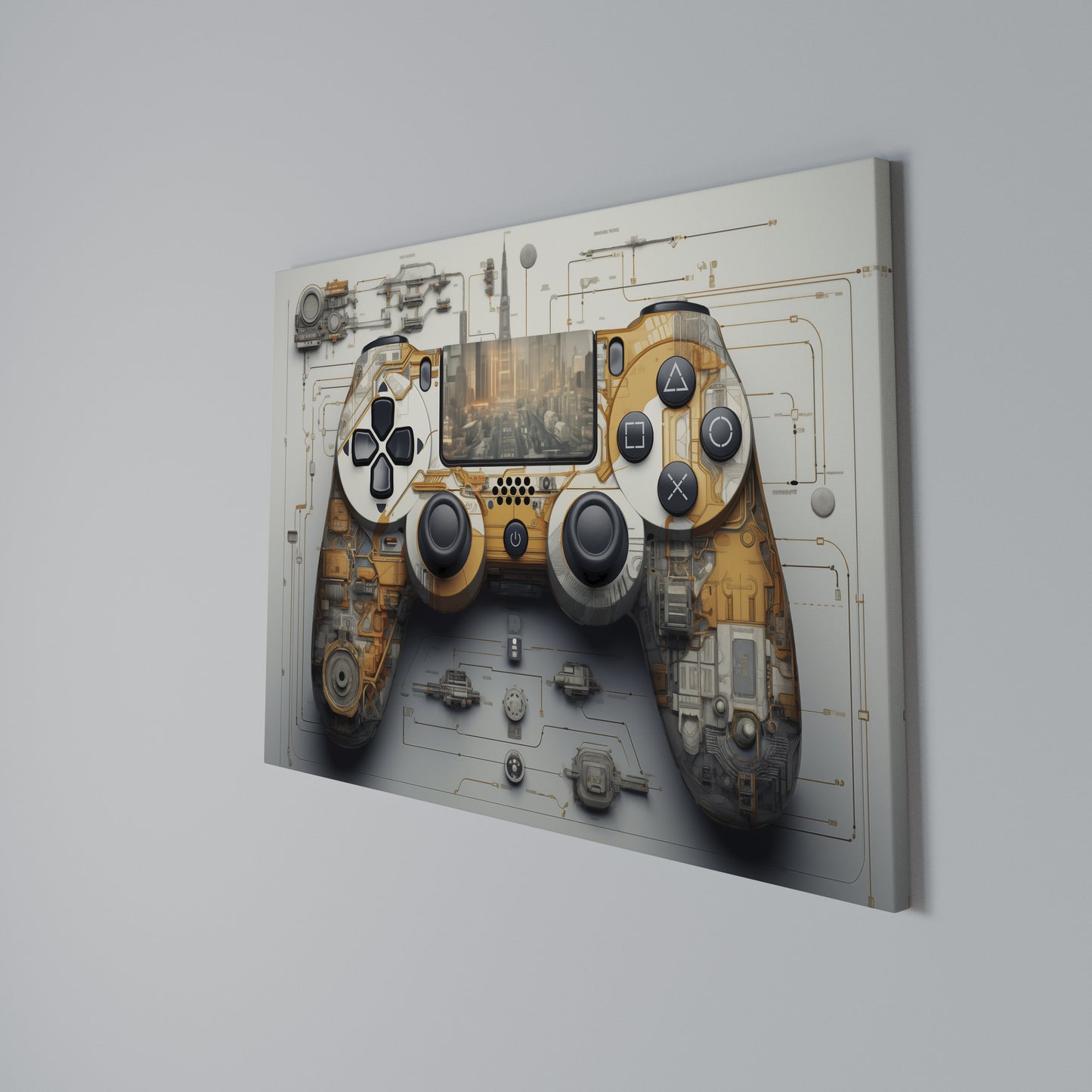 CYBER CHRONICLES PAD Stampa su tela orizzontale