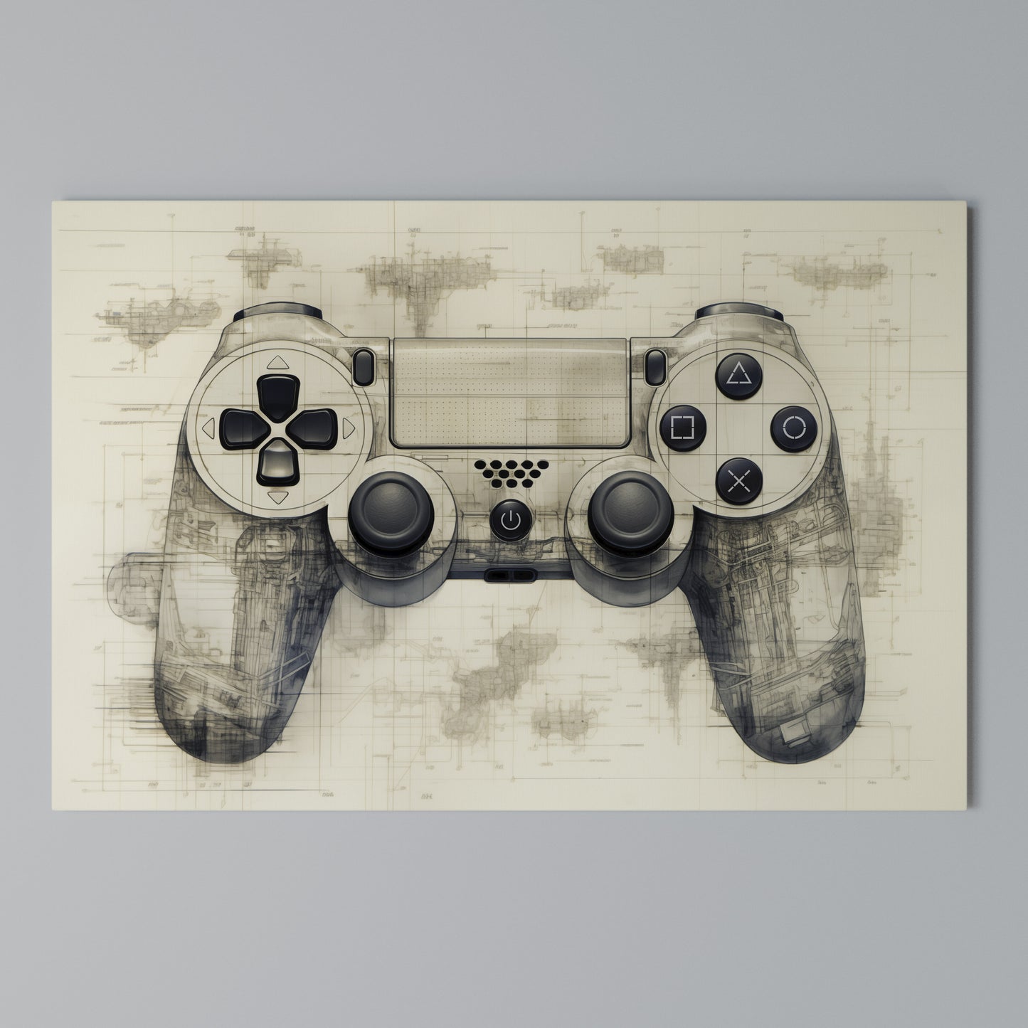 QUANTUM QUEST PAD Stampa su tela orizzontale