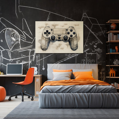 QUANTUM QUEST PAD Stampa su tela orizzontale