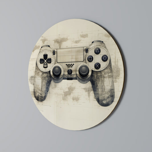 QUANTUM QUEST PAD - Decorazione murale rotonda