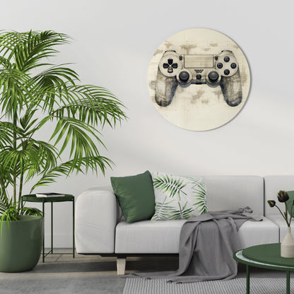 QUANTUM QUEST PAD - Decorazione murale rotonda