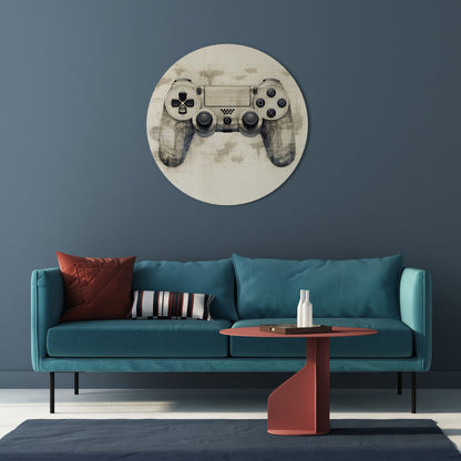 QUANTUM QUEST PAD - Decorazione murale rotonda