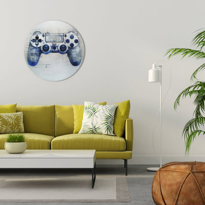 CYBER SCAPE PAD - Decorazione murale rotonda