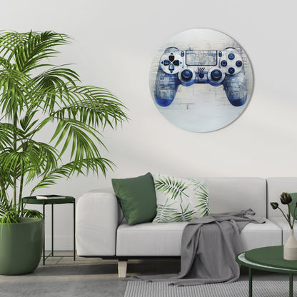 CYBER SCAPE PAD - Decorazione murale rotonda