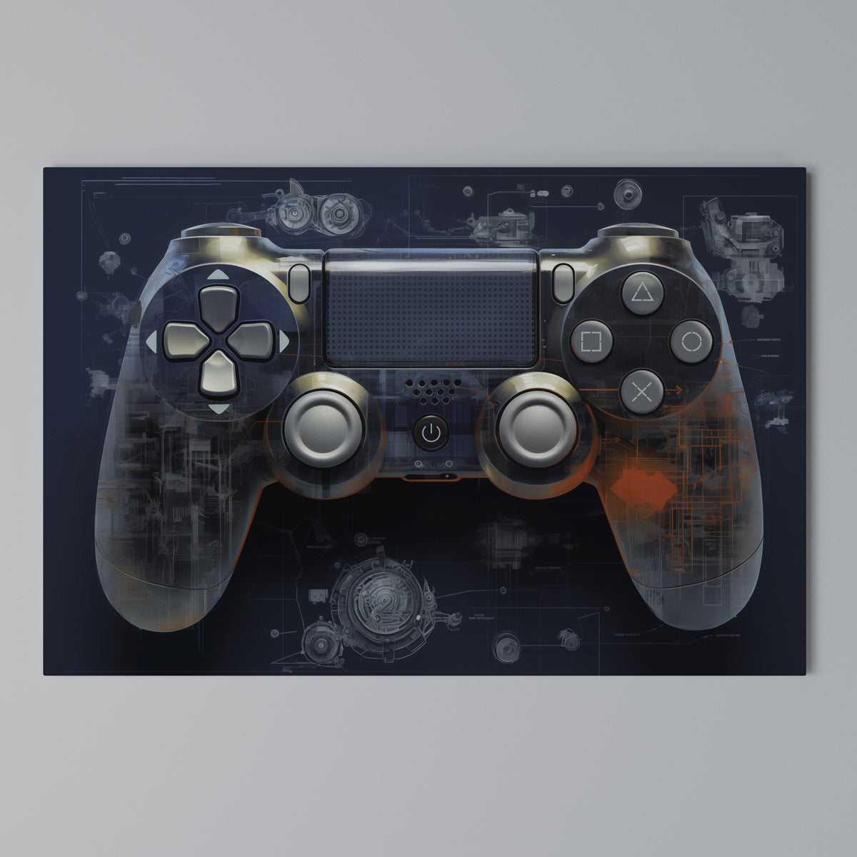 VIRTUAL VELOCITY PAD Stampa su tela orizzontale
