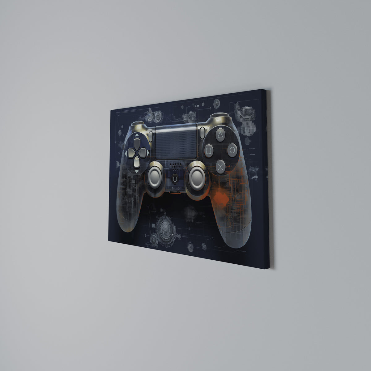 VIRTUAL VELOCITY PAD Stampa su tela orizzontale
