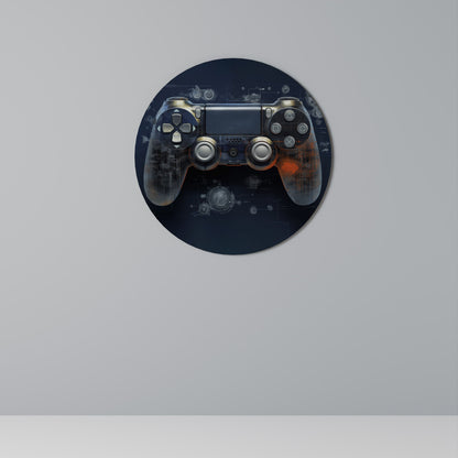 VIRTUAL VELOCITY PAD - Arte murale rotonda