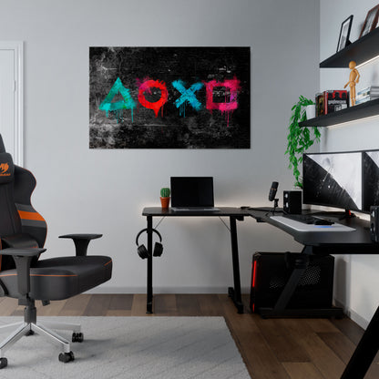 GAMER OUTLAWS Stampa su tela orizzontale