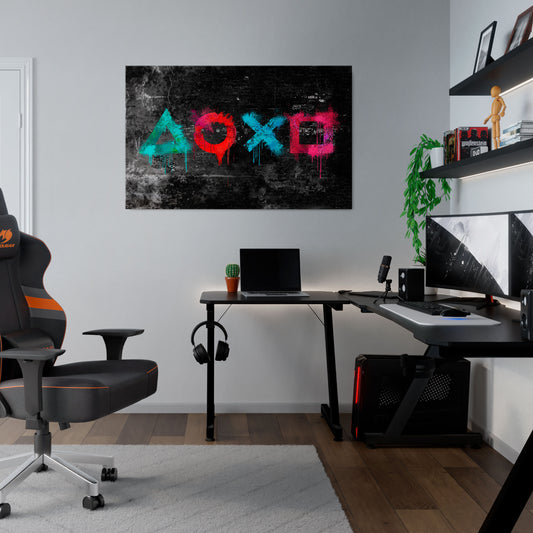 GAMER OUTLAWS Stampa su tela orizzontale