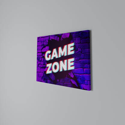 LUMINOUS GAME ZONE Stampa su tela orizzontale