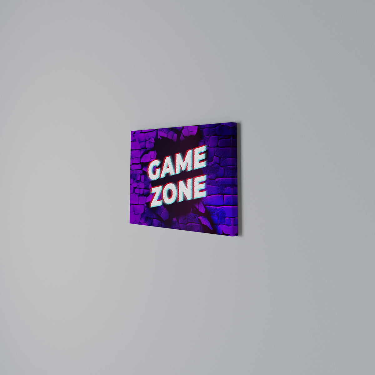 LUMINOUS GAME ZONE Stampa su tela orizzontale
