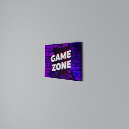 LUMINOUS GAME ZONE Stampa su tela orizzontale
