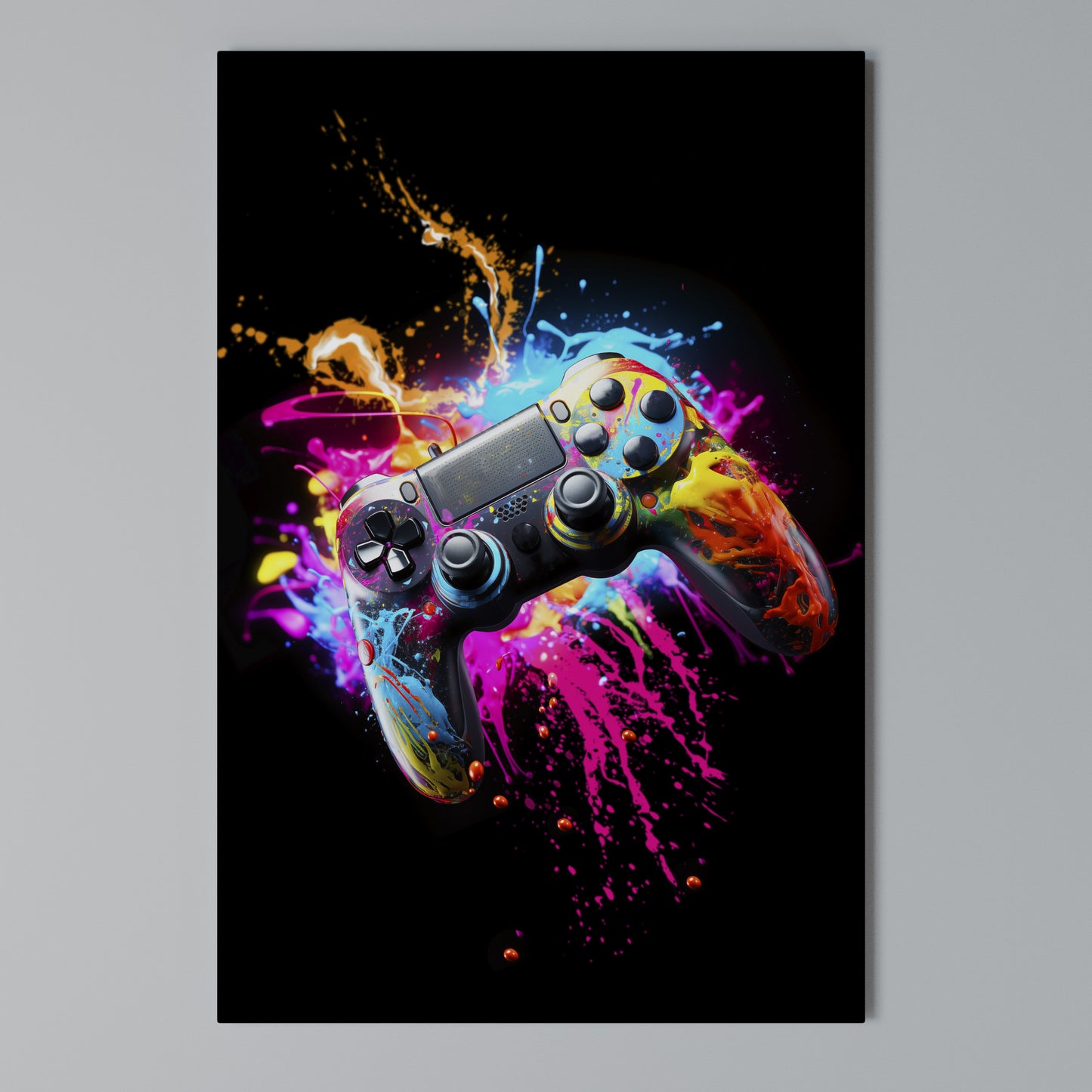 GAMING LUSH Stampa su Tela Verticale