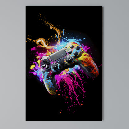 GAMING LUSH Stampa su Tela Verticale