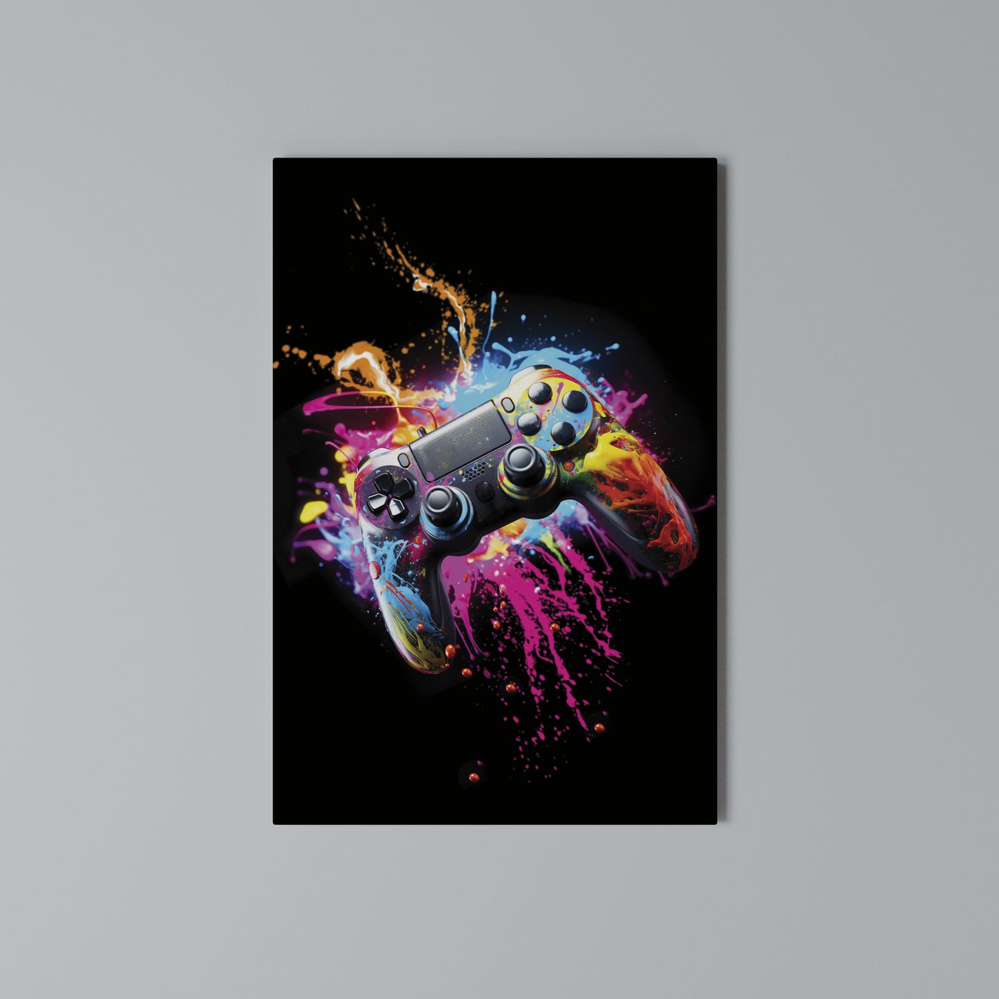 GAMING LUSH Stampa su Tela Verticale