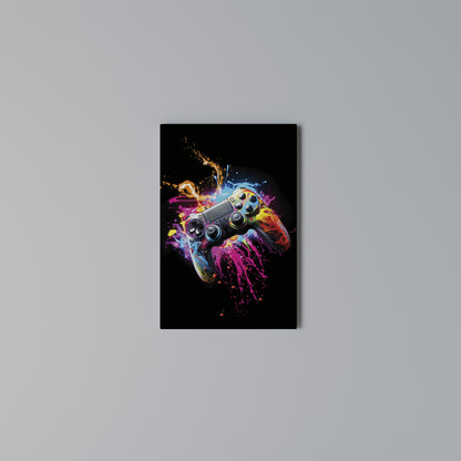 GAMING LUSH Stampa su Tela Verticale