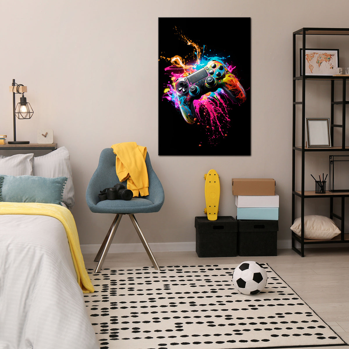 GAMING LUSH Stampa su tela verticale